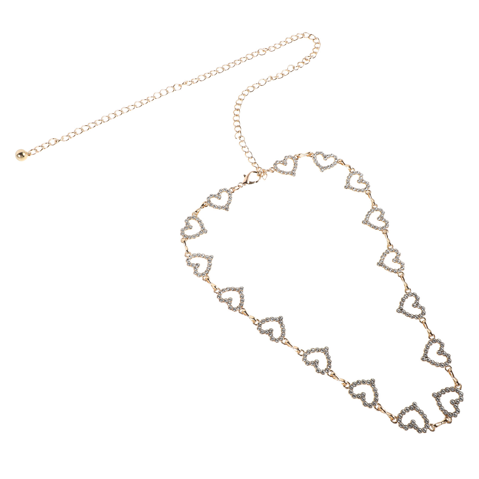 Adjustable Waist Chain Rhinest - Body Jewelry 评论和价格