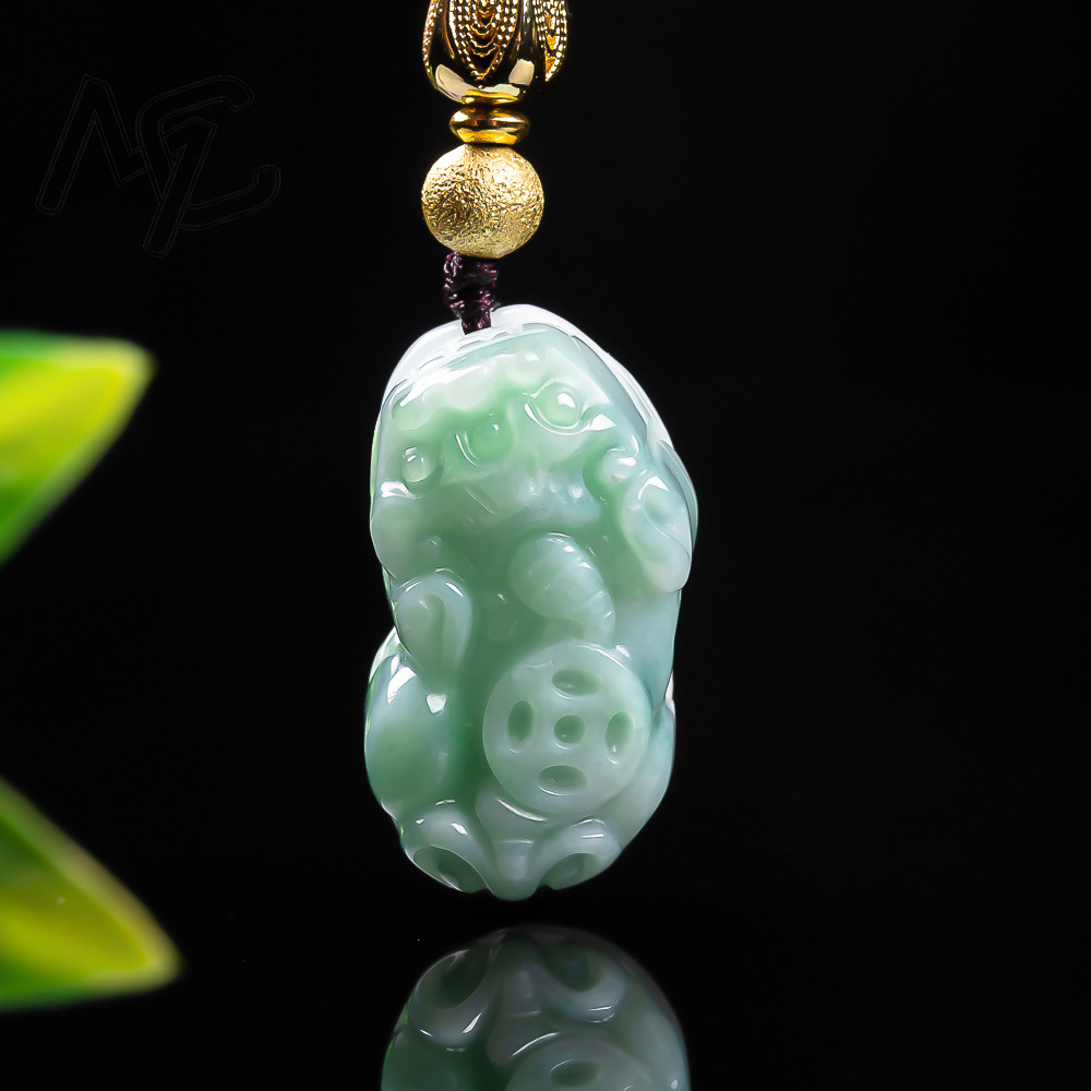 Natural Burmese A Emerald Pea  - Necklaces 评论和价格