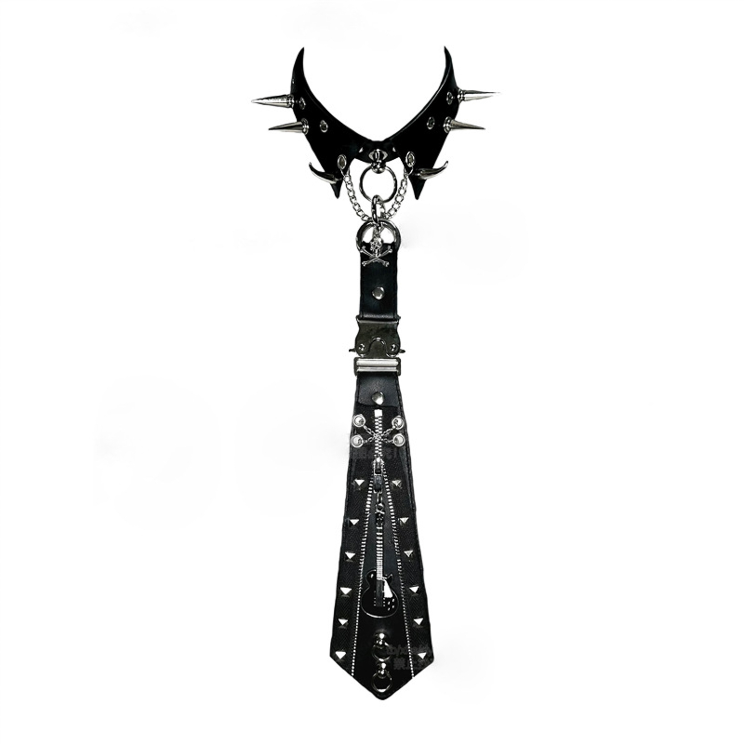 Goth Punk Spiked Collar Choker - Goth Punk Spike Choker 评论和价格