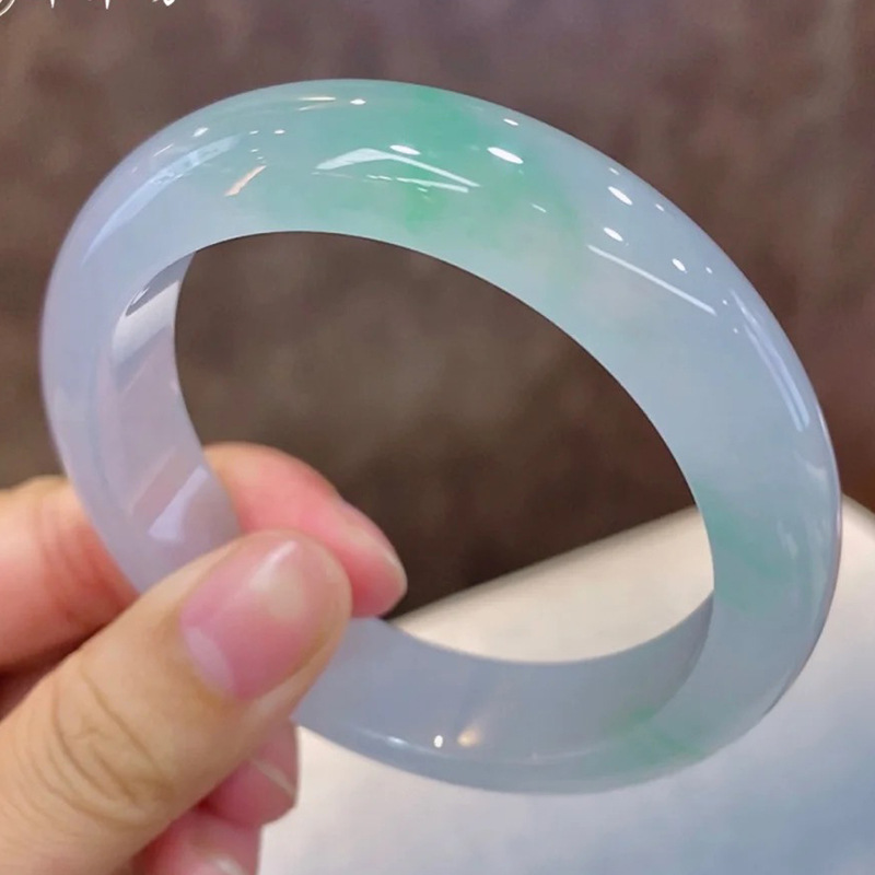 Natural bracelet, ice-like tex - Bracelets 评论和价格