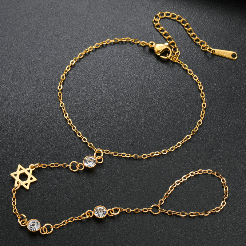 Jewish Star of David Hebrew Le - Bracelets 评论和价格