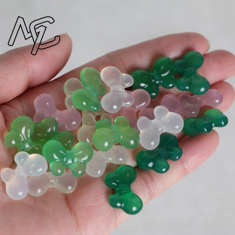 2PC Natural Chalcedony Double  - Earrings 评论和价格