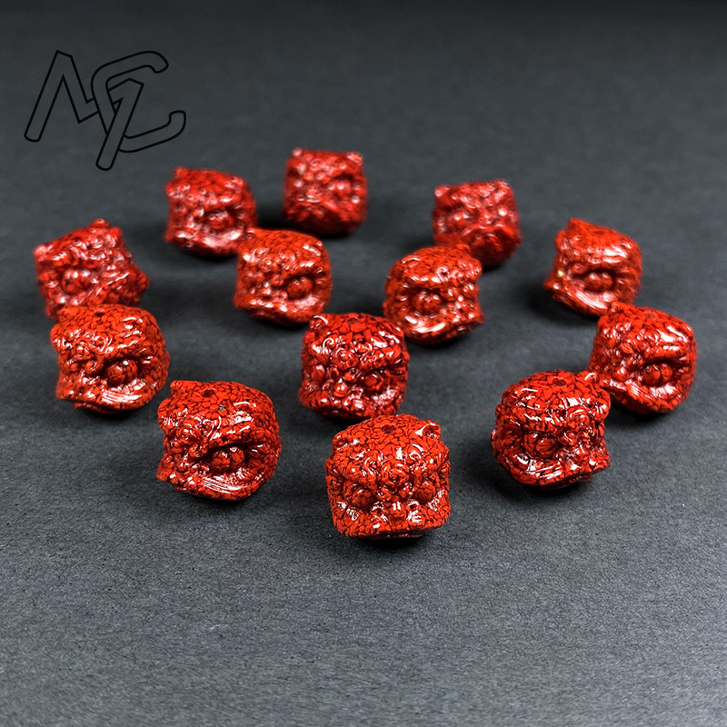 10pc Natural Cinnabar Crystal  - Earrings 评论和价格