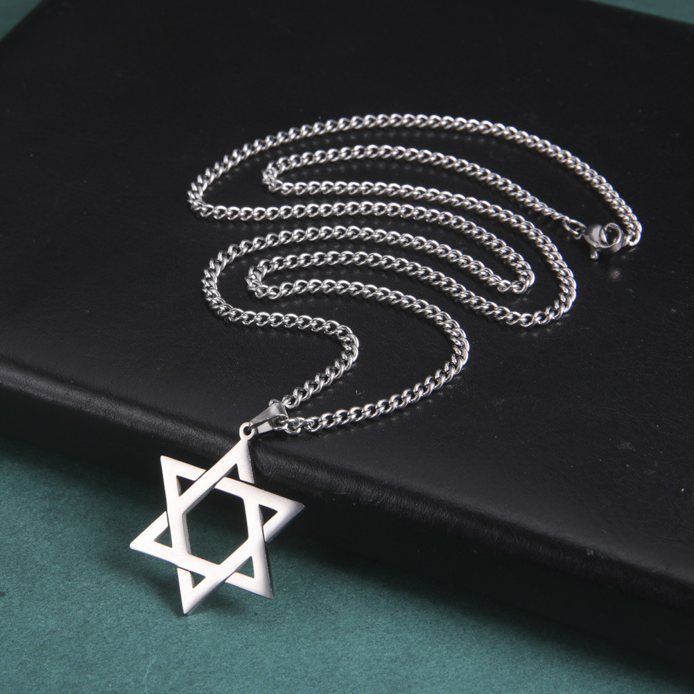 Stainless Steel Star of David  - Necklaces 评论和价格
