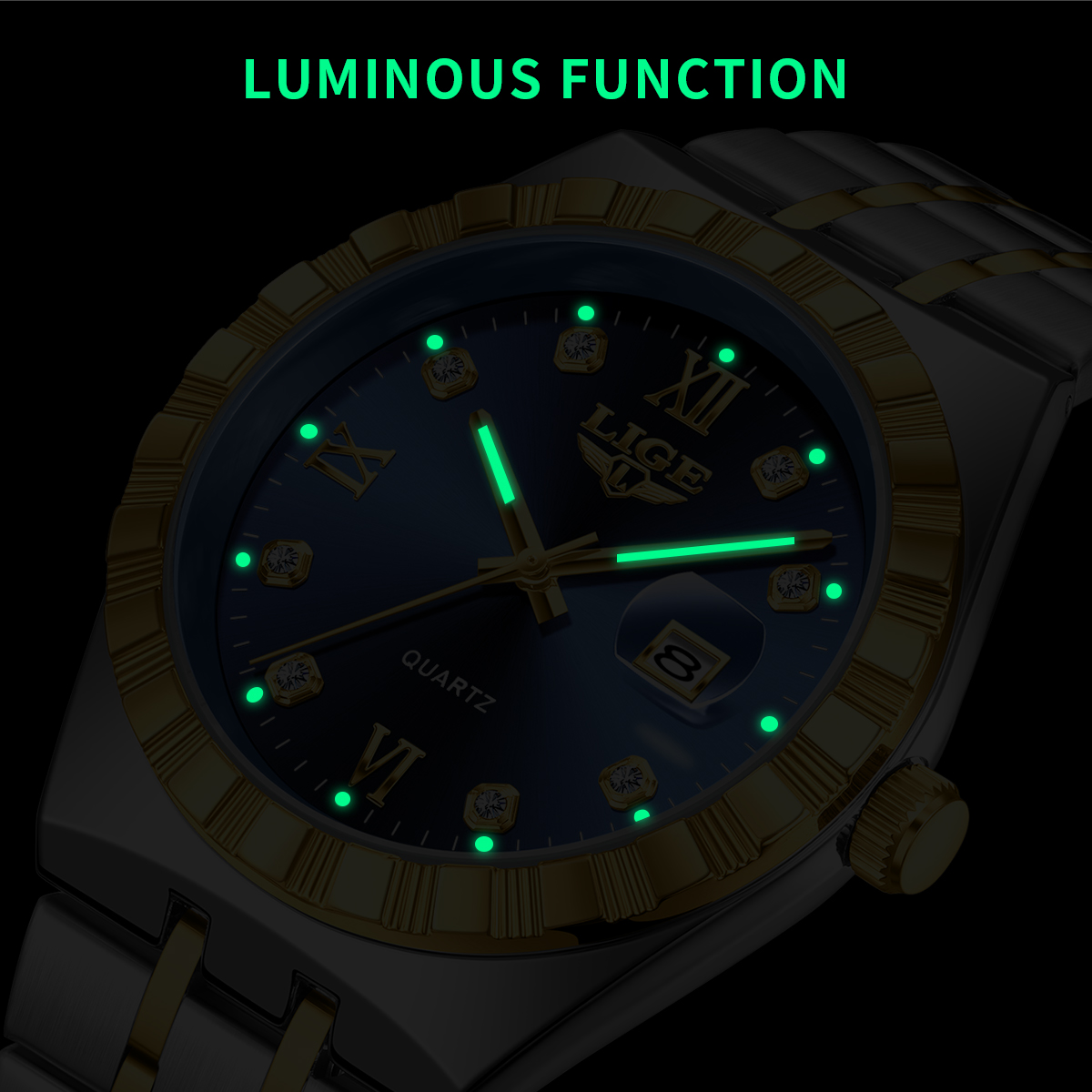 LIGE Business Men Watches Top  - Watch Accessories 评论和价格
