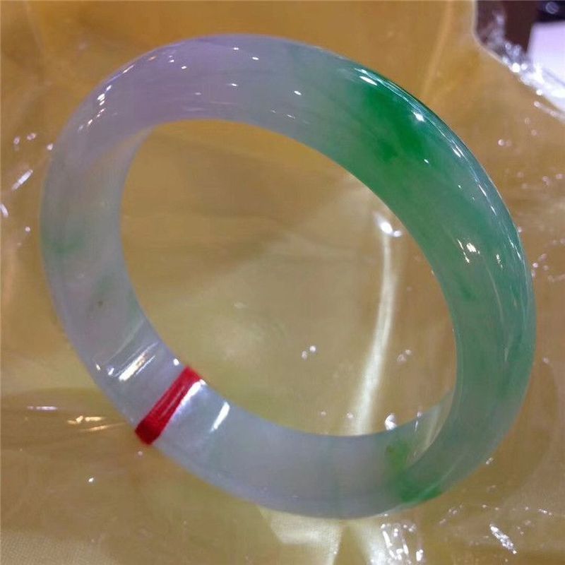Natural Violet Jadeite , Ice-W - Bracelets 评论和价格